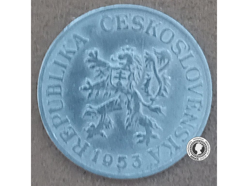 25 halier - Česko-Slovensko - 1953 - RR