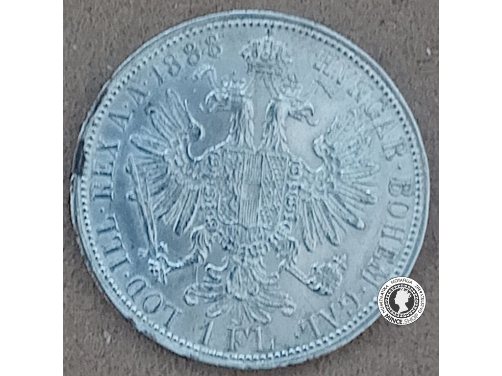 1 florin - Rakúsko-Uhorsko - 1888